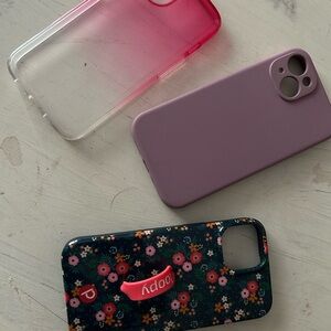 Loopy Case Trio - Pink, Purple, and Floral